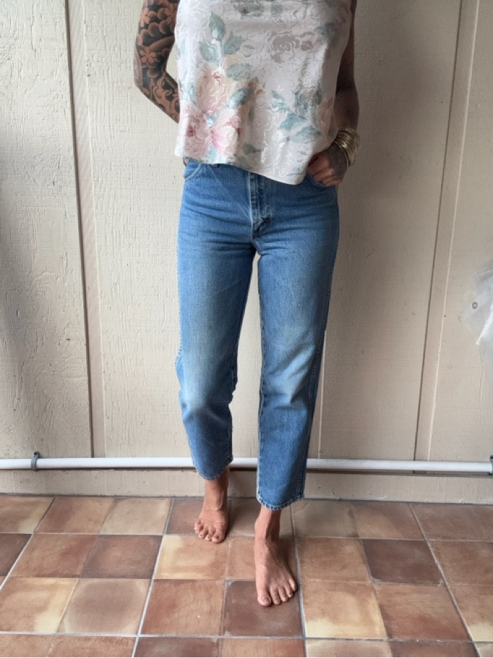 Vintage Rustler Cropped Jeans women’s size 24/0